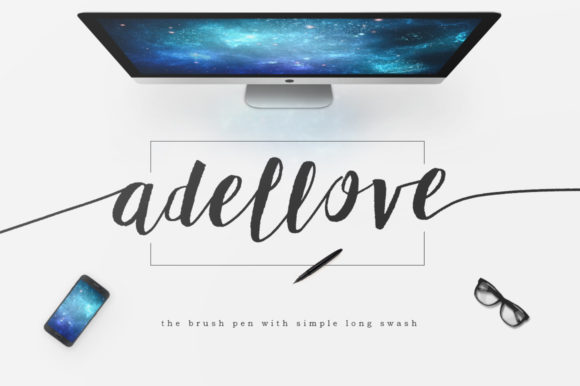 Adellove: A Handwritten Font for Crafters
