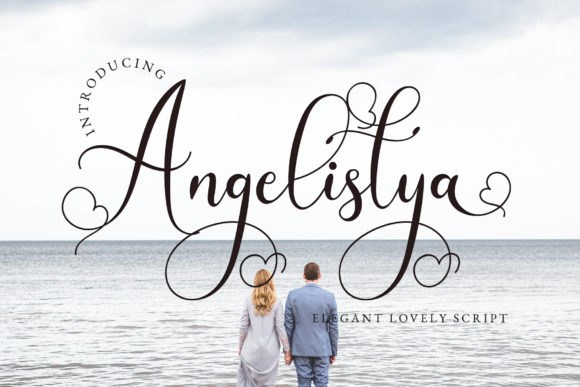 Angelistya: A Flowing Script Font for Editorial Grace