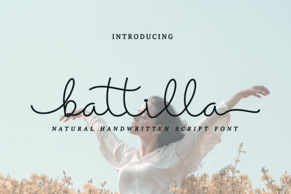 Battilla: The Handwritten Font for Scroll-Stopping Social Media