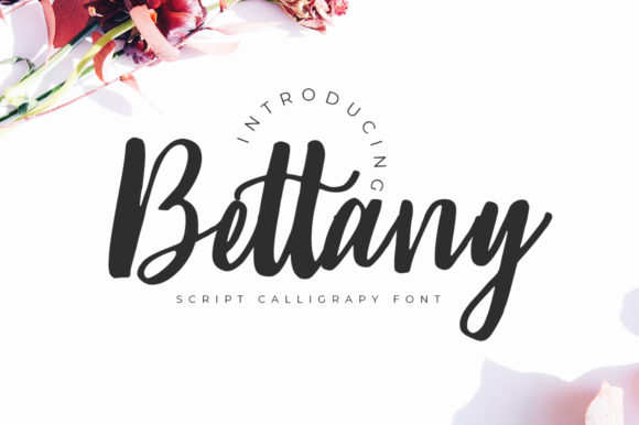 Bettany: A Graceful Script Font for Editorial Design