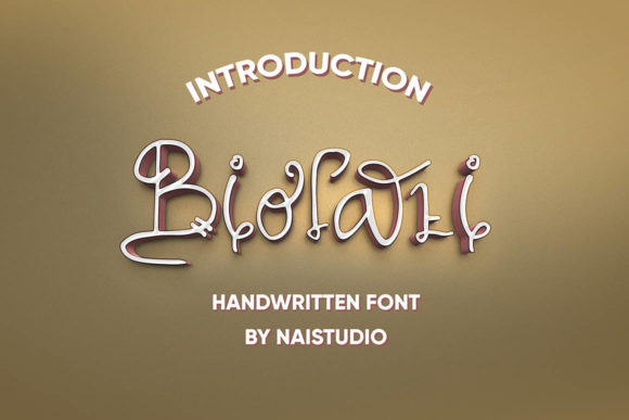 Biolati: The Perfect Handwritten Font for Crafters