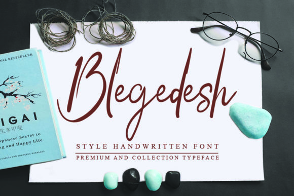 Blegedesh: A Handwritten Font for Modern Web Design