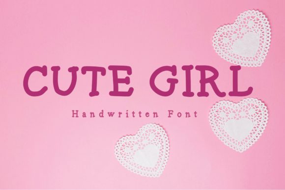 Cute Girl: A Handwritten Font for Editorial Charm