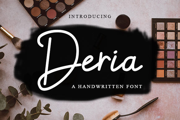 Deria: A Handwritten Font for Modern Web Design