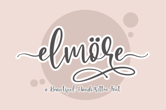 Elmore Font: Elevate Your Brand with Elegant Script