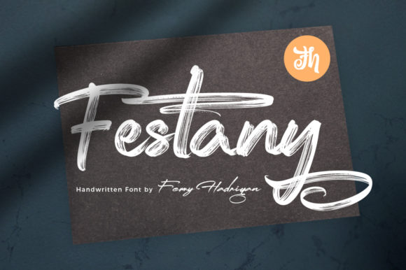 Festany: A Handwritten Font for Small Business Branding