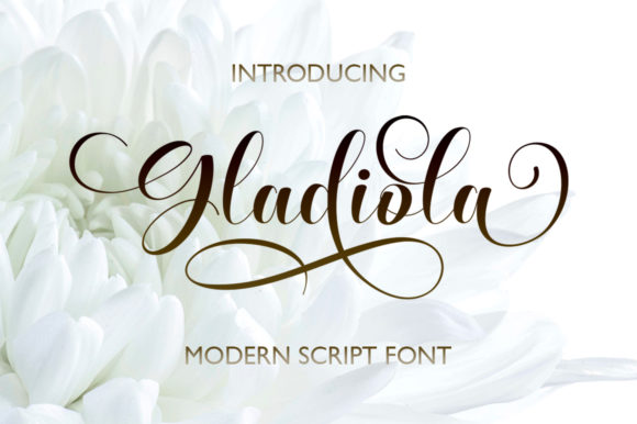 Gladiola: A Handwritten Font for Elegant Editorial Design