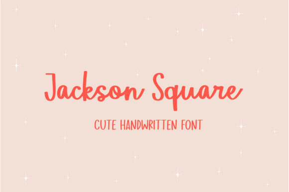 Jackson Square: The Handwritten Font for Marketers