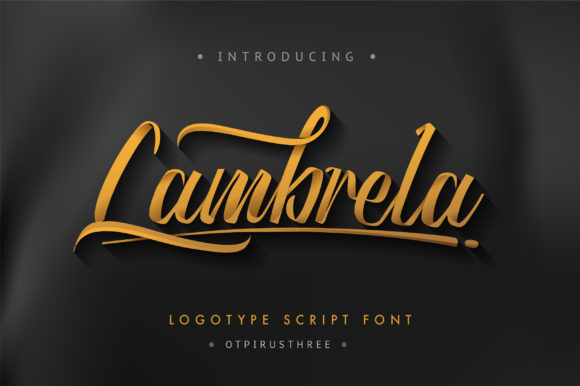 Lambrela Font: Elevate Your Brand Identity