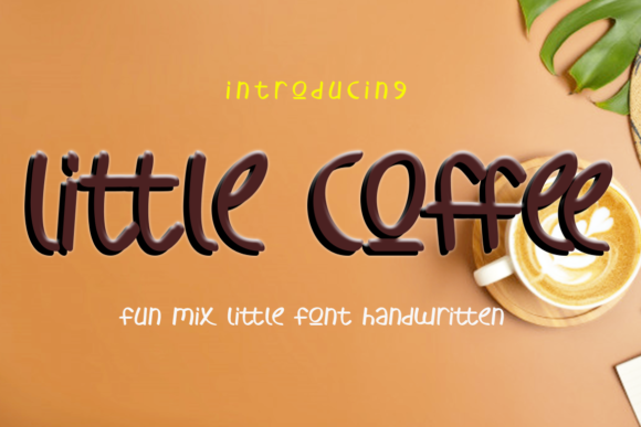 Little Coffee Font: A Sweet Typeface for Makers