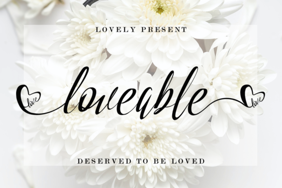 Loveable Font: Elevate Your Brand with Elegant Script