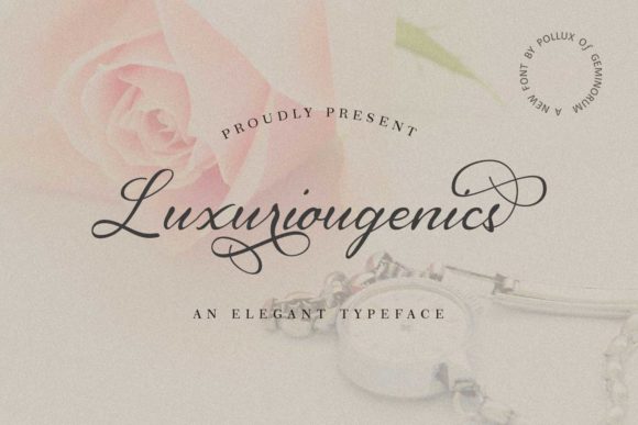 Luxuriougenics Font: Elevate Your Brand Identity