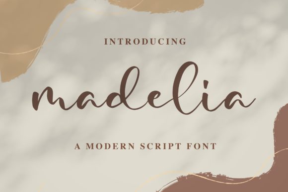 Madelia Font: Elegant Script for Handmade Brands