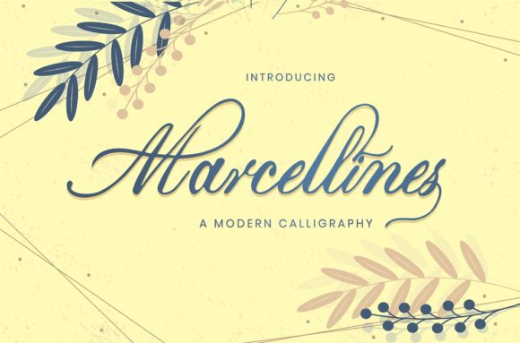 Marcellines: A Handwritten Font for Branding
