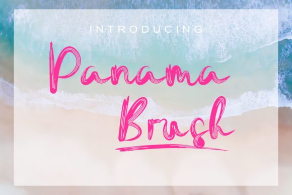 Panama Brush: A Timeless Handwritten Font for Web Design
