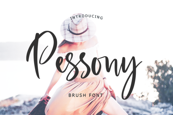 Pessony: An Elegant Handwritten Font for Editorial Design