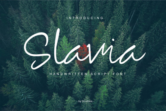 Slavia: A Handwritten Font for Modern Campaigns