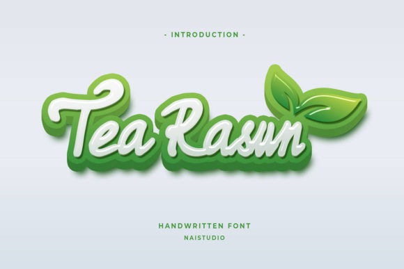 Tea Rasun: A Timeless Script Font for Digital Design