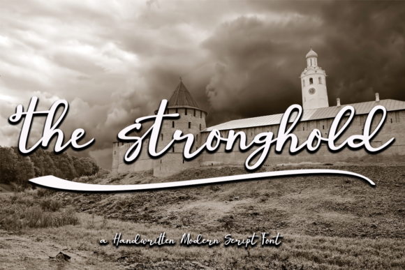 The Stronghold: A Timeless Script Font for Makers