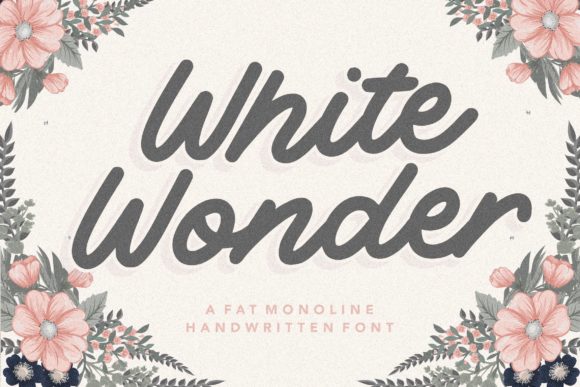 White Wonder: A Handwritten Font for Branding